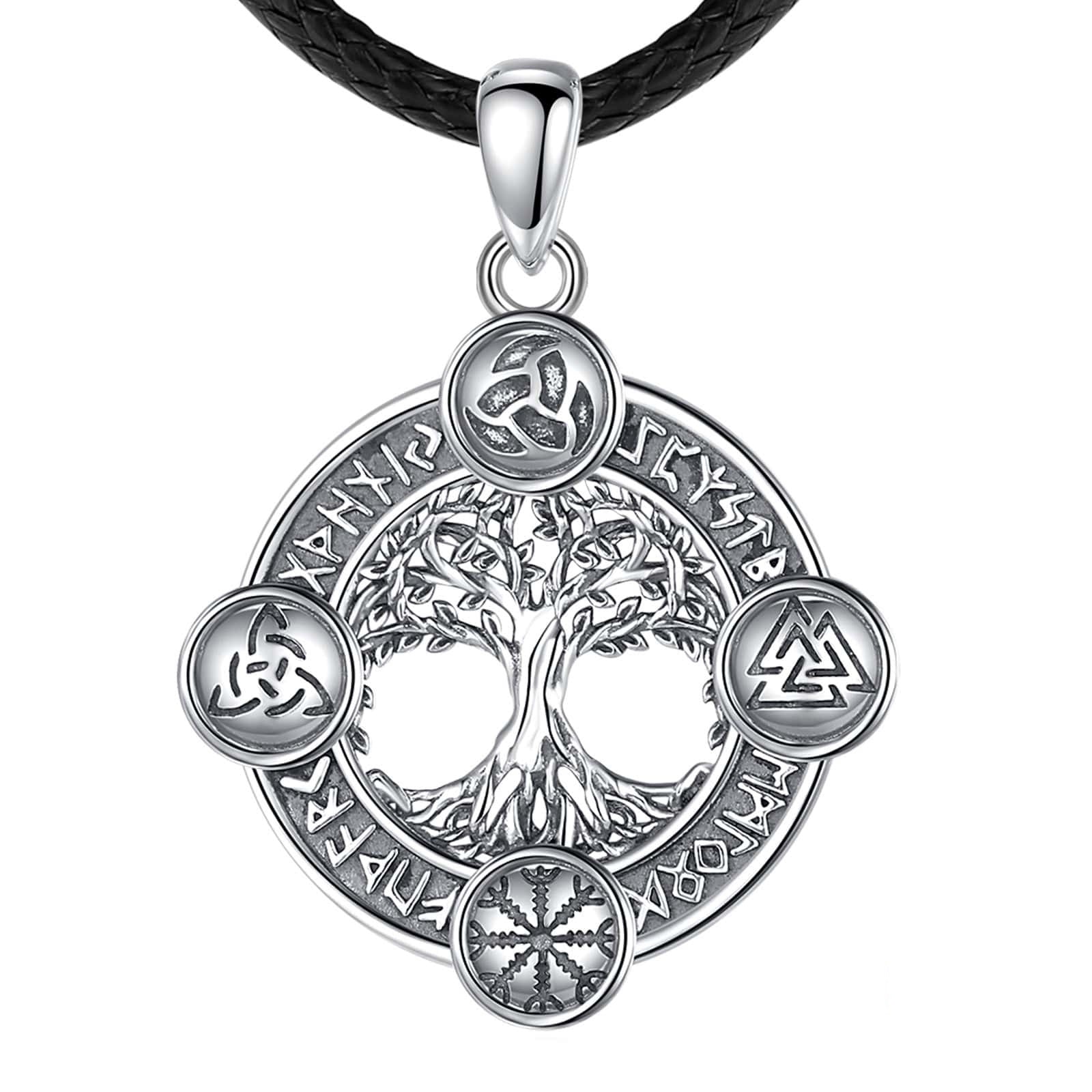 Collier Arbre de Vie Homme Celtique en Argent Votre Arbre de Vie