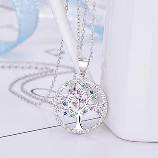 Collier Arbre de Vie Argent Femme