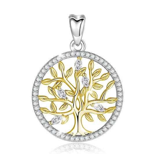 Pendentif Arbre de Vie Or