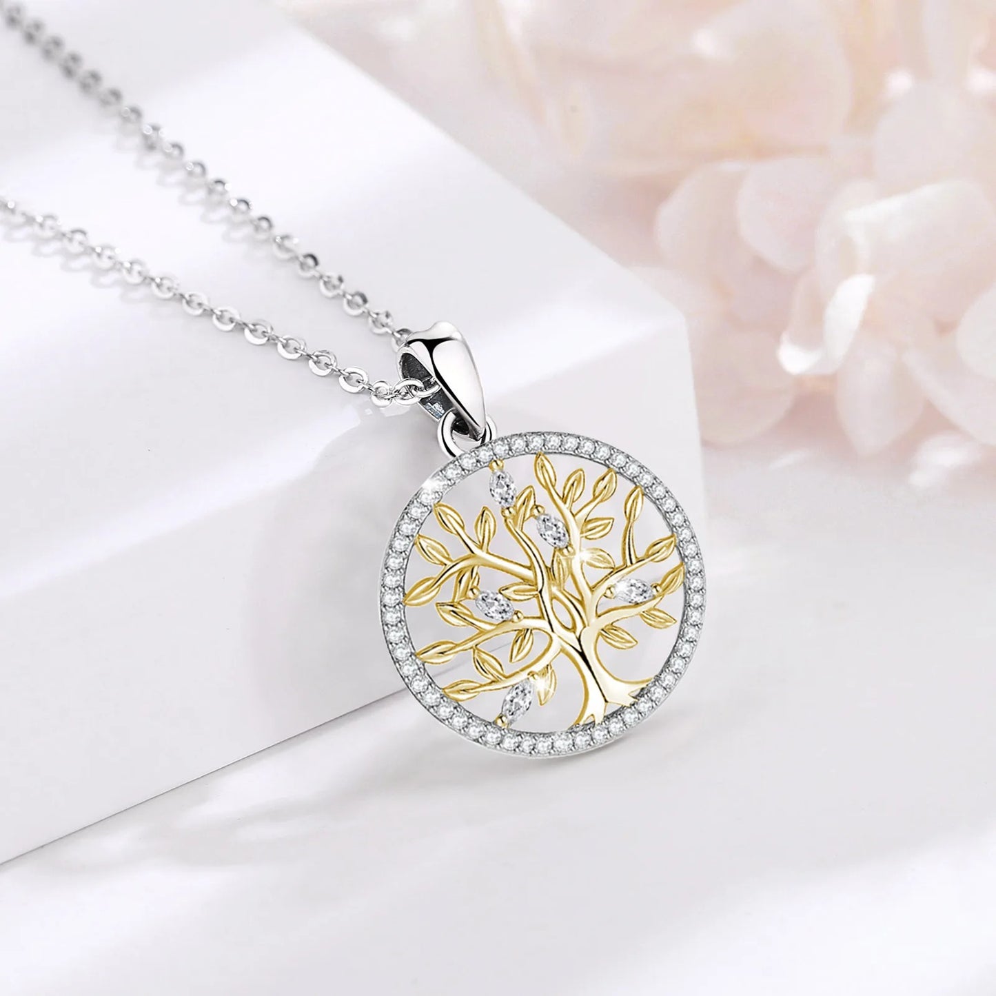 Collier avec Arbre de Vie