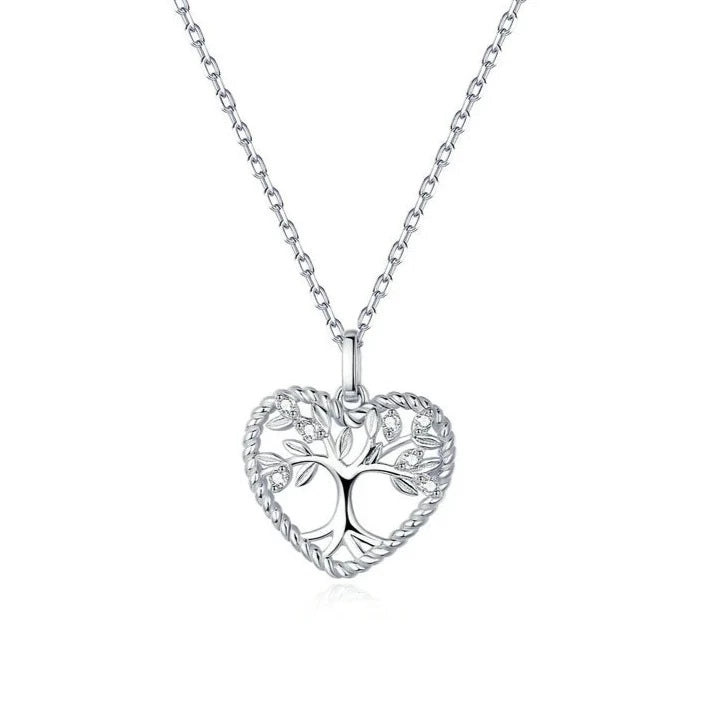 Pendentif Arbre de Vie Cœur