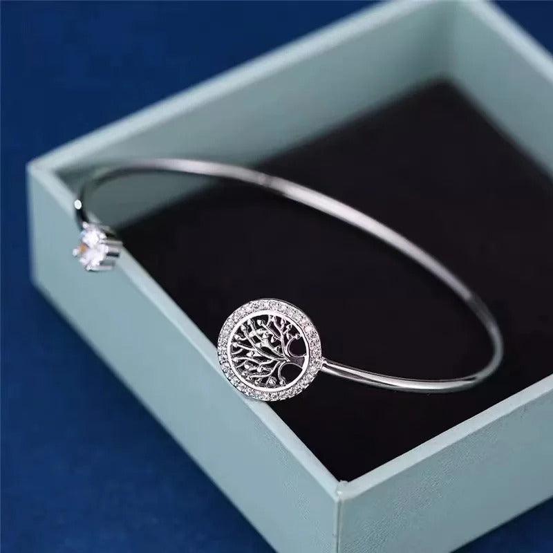 Bracelet Arbre de Vie Argenté