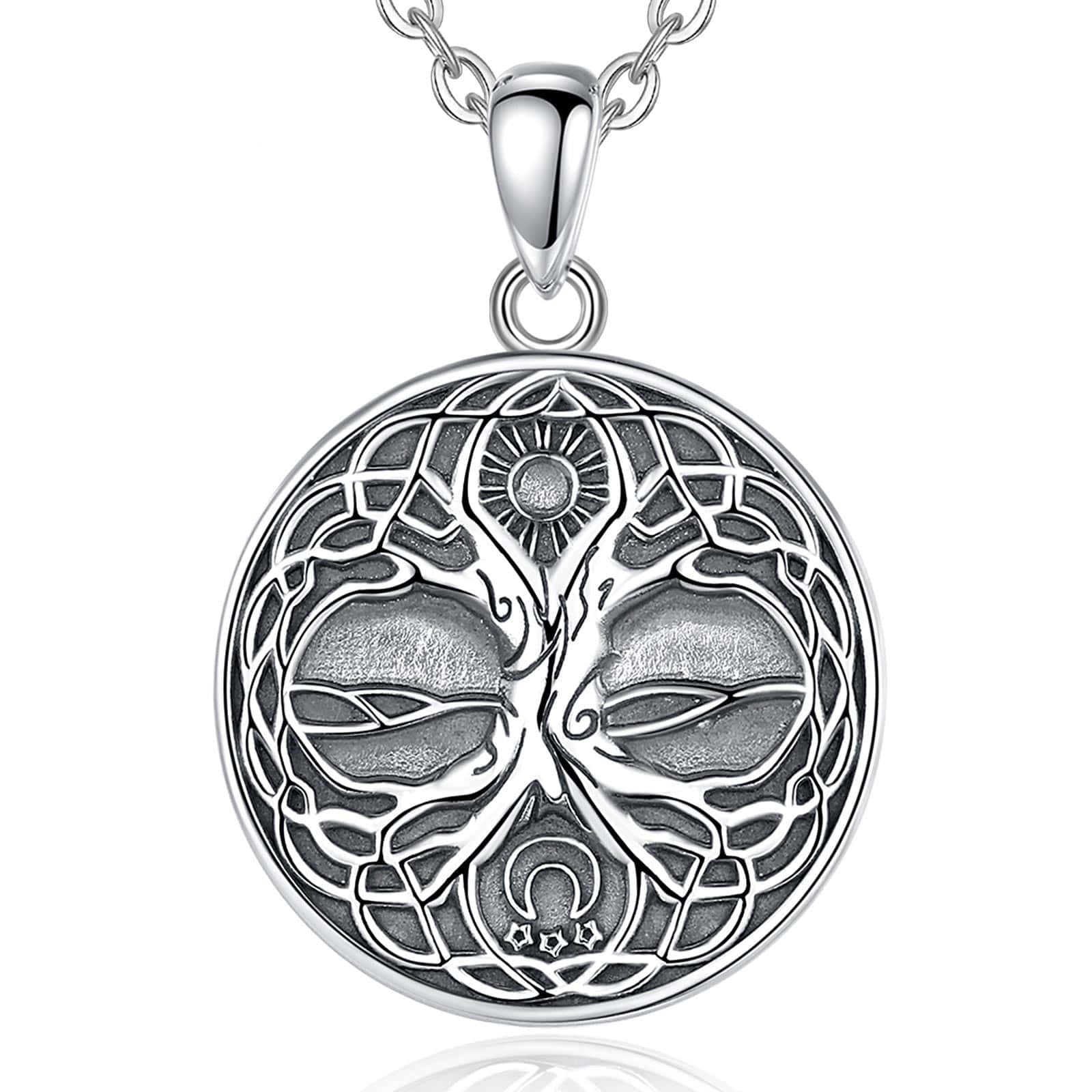 Collier Arbre de Vie Homme Viking en Argent Votre Arbre de Vie