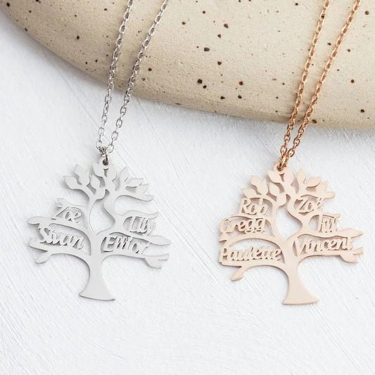 Collier Arbre de Vie Personnalisable