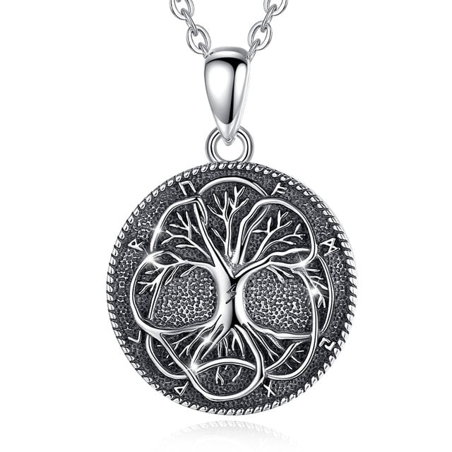 Collier Arbre de Vie Vintage Argent Sterling 925