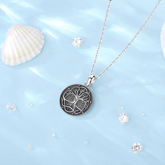 Collier Arbre de Vie celte Argent Sterling 925