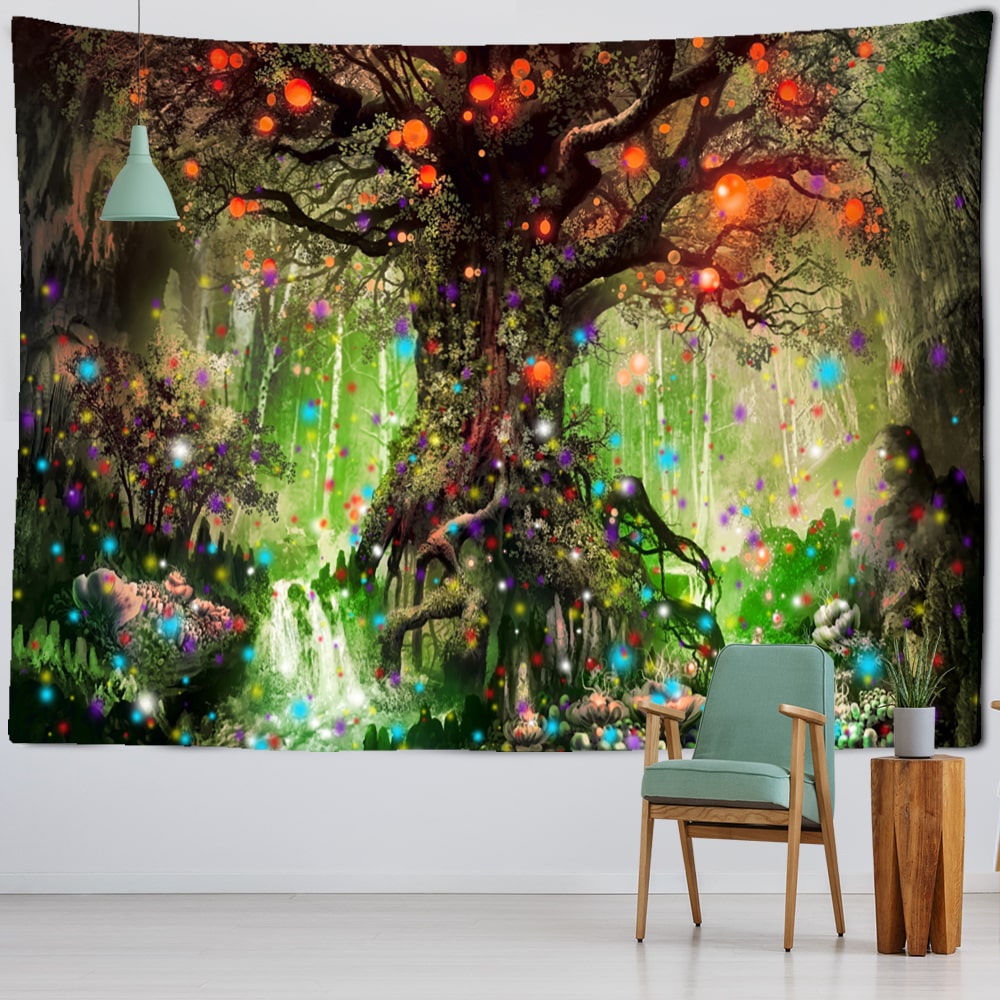 Tenture Arbre de Vie Couleur
