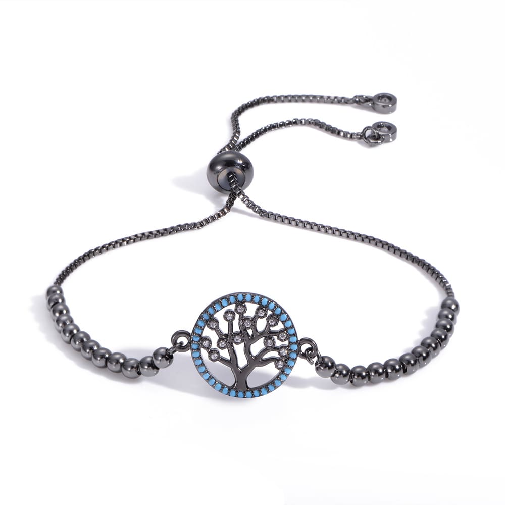 Bracelet Arbre de Vie Original Noir