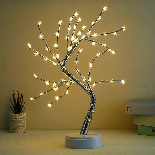 Lampe Arbre de Vie Étoilé Féerique