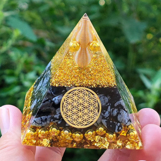 Orgonite Pyramide Arbre de Vie