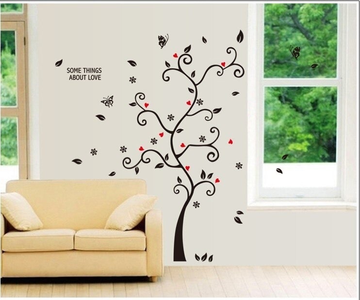 sticker mural arbre