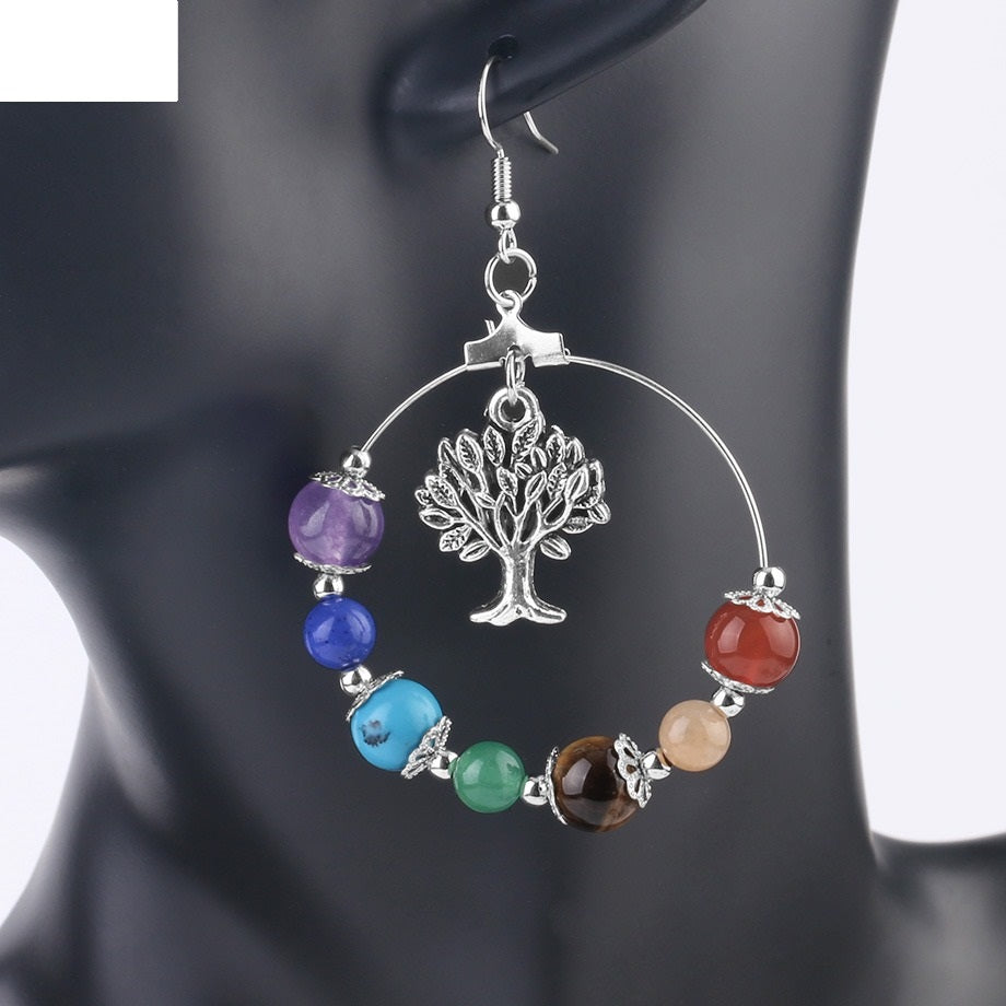 Boucles d’Oreilles Chakra