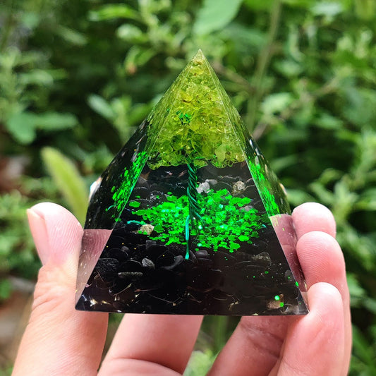 Orgonite Arbre de Vie Onyx