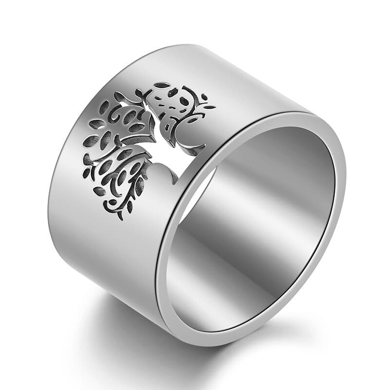 Anneau Arbre de Vie Argent