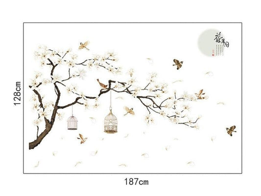 autocollant Arbre Japonais