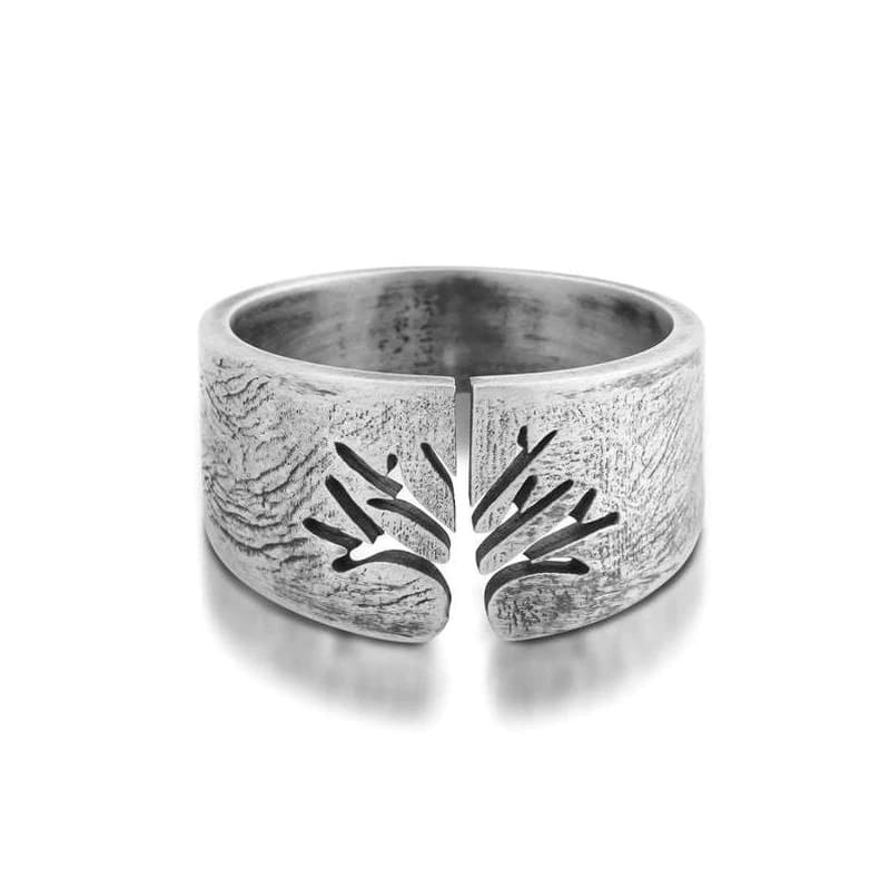 Bague Arbre de Vie Acier Inoxydable