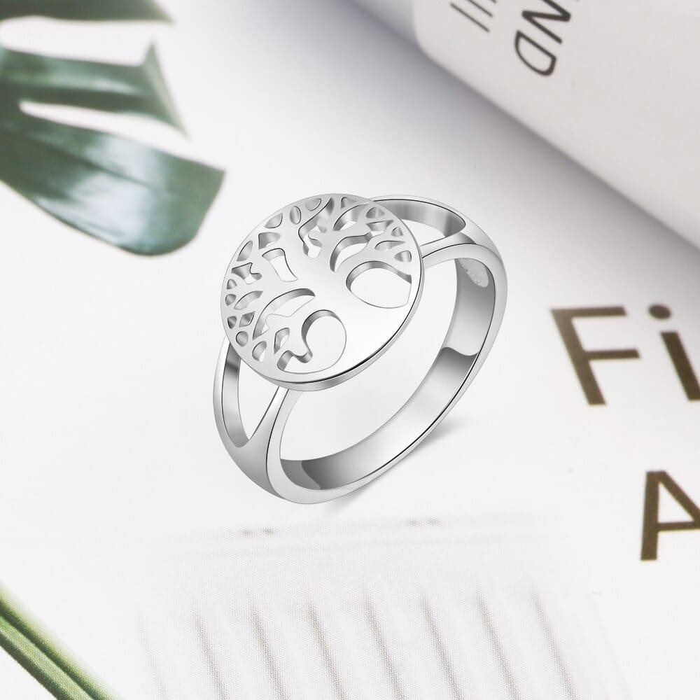 Bague Arbre de Vie en Argent