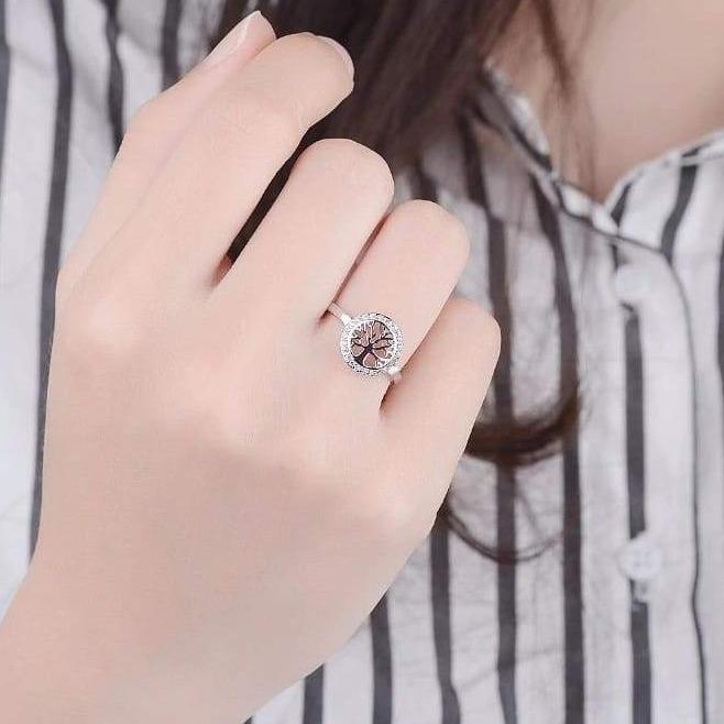 Bague Arbre de Vie Argent sterling 925 pour Femme