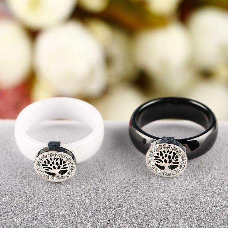 Bague Arbre de Vie Céramique