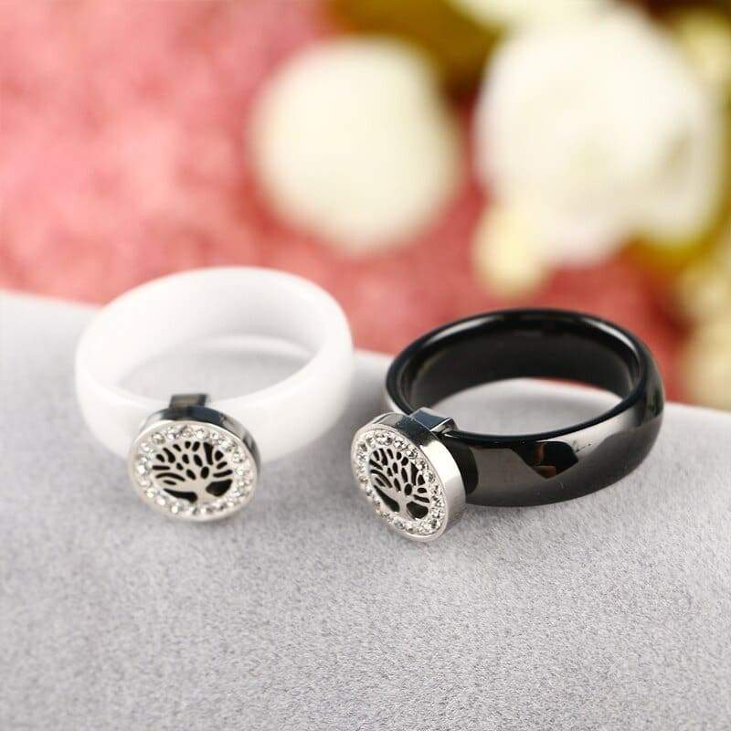 Bague Céramique arbre de Vie
