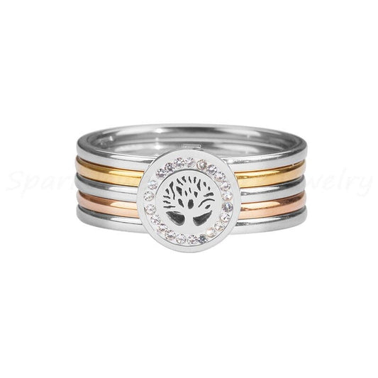 Bague Arbre de Vie Luxe