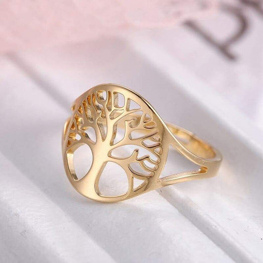 Bague or Arbre de Vie