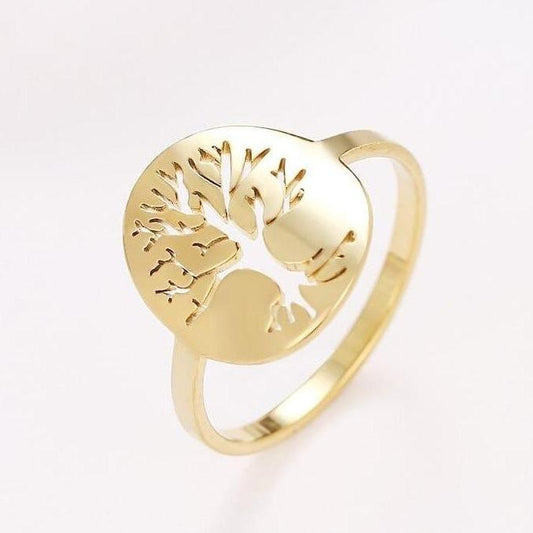 bague or arbre de vie