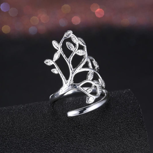 Bague Arbre de Vie Réaliste argent