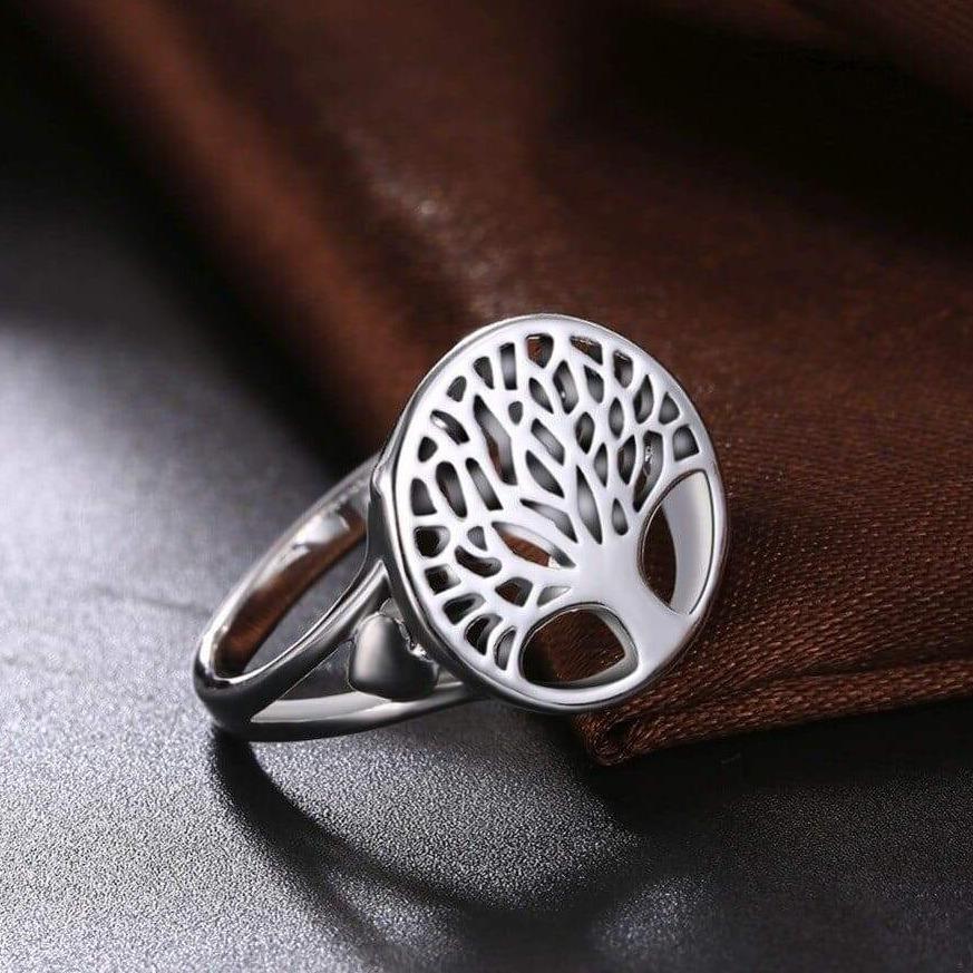 Bague Arbre de Vie en Argent pour Femme