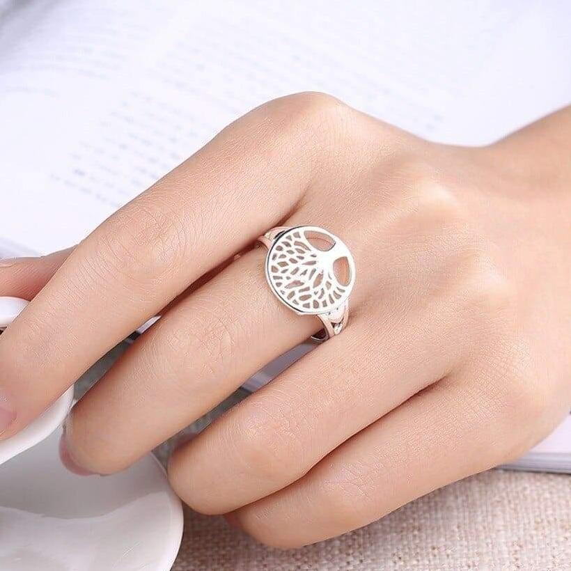 Bague Arbre de Vie Argent 925 Femme