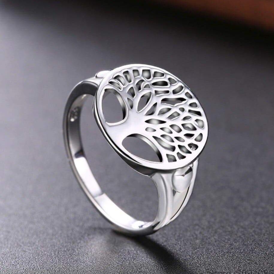 Bague avec Arbre de Vie Argent pour Femme