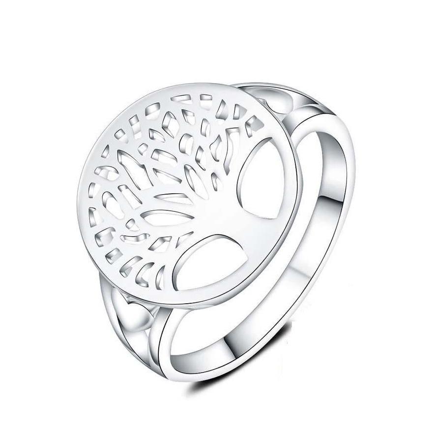 Bague Argent Femme Arbre de Vie