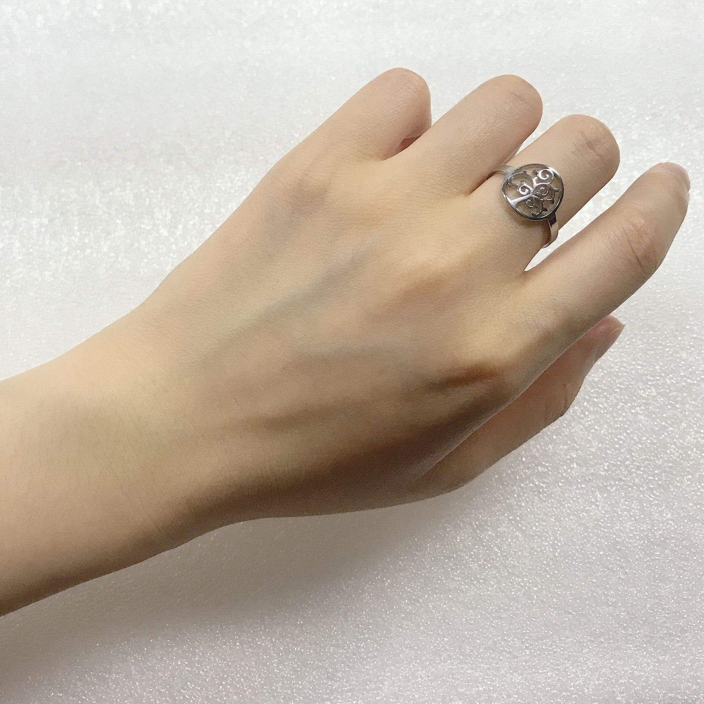 Bague Arbre de Vie Intemporel Argent
