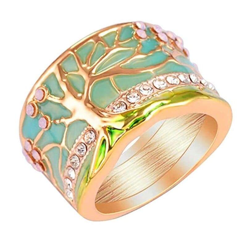 Bague Fleur Rose