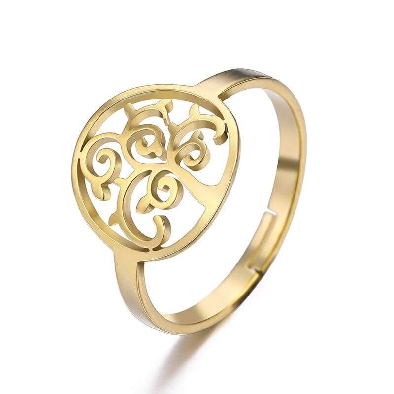 Bague Or Arbre de Vie