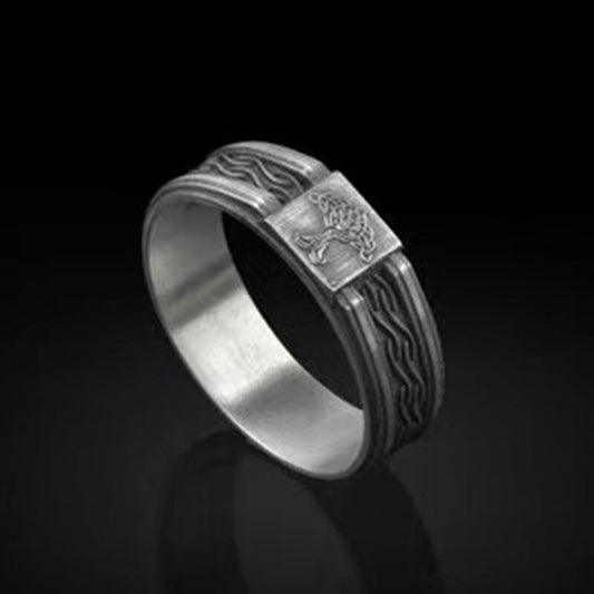 anneau Viking avec Arbre de Vie