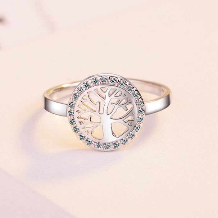 Bague Arbre de Vie en argent sterling
