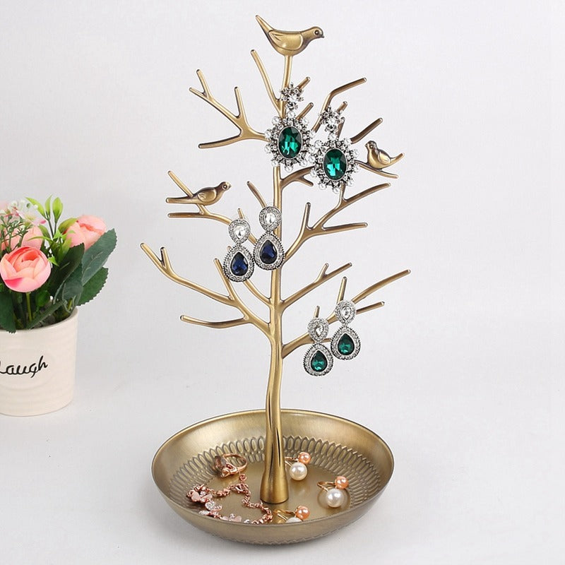Porte-Bijoux Arbre de Vie or