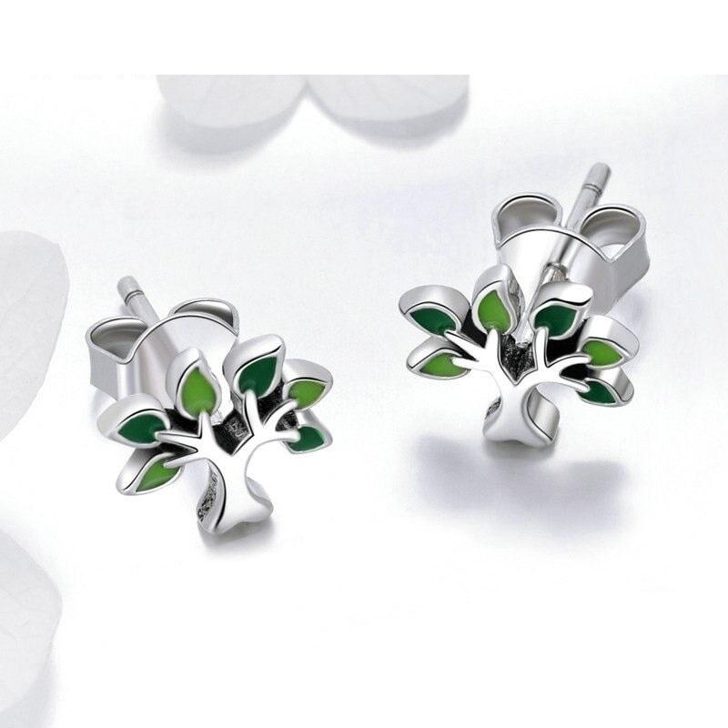 Boucles d’Oreilles forme Feuille