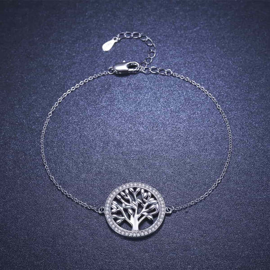 Bracelet Arbre de Vie Argent femme
