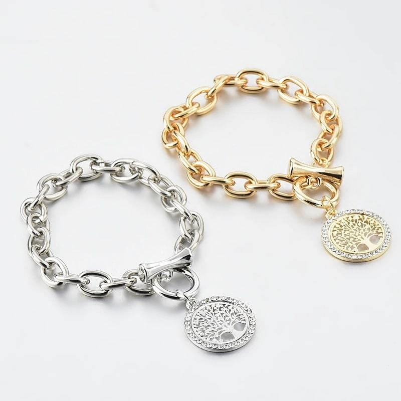 Bracelet Chaîne Arbre de Vie homme