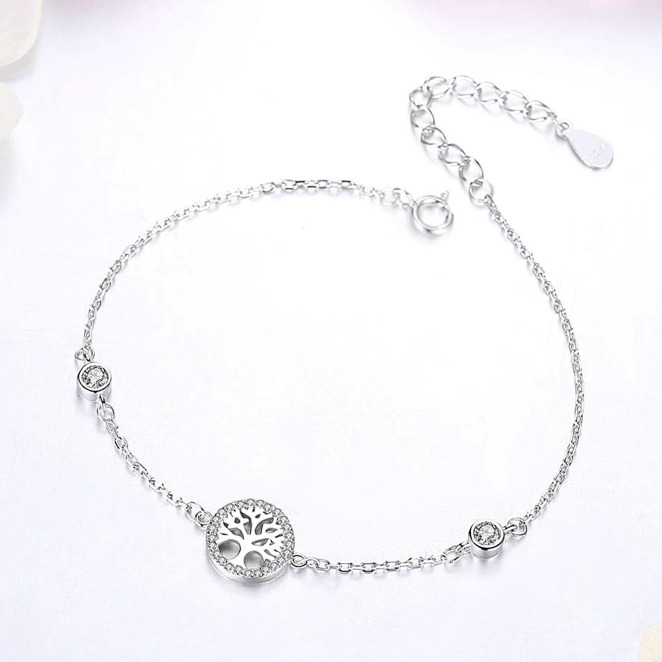Bracelet Arbre de Vie Femme Argent sterling