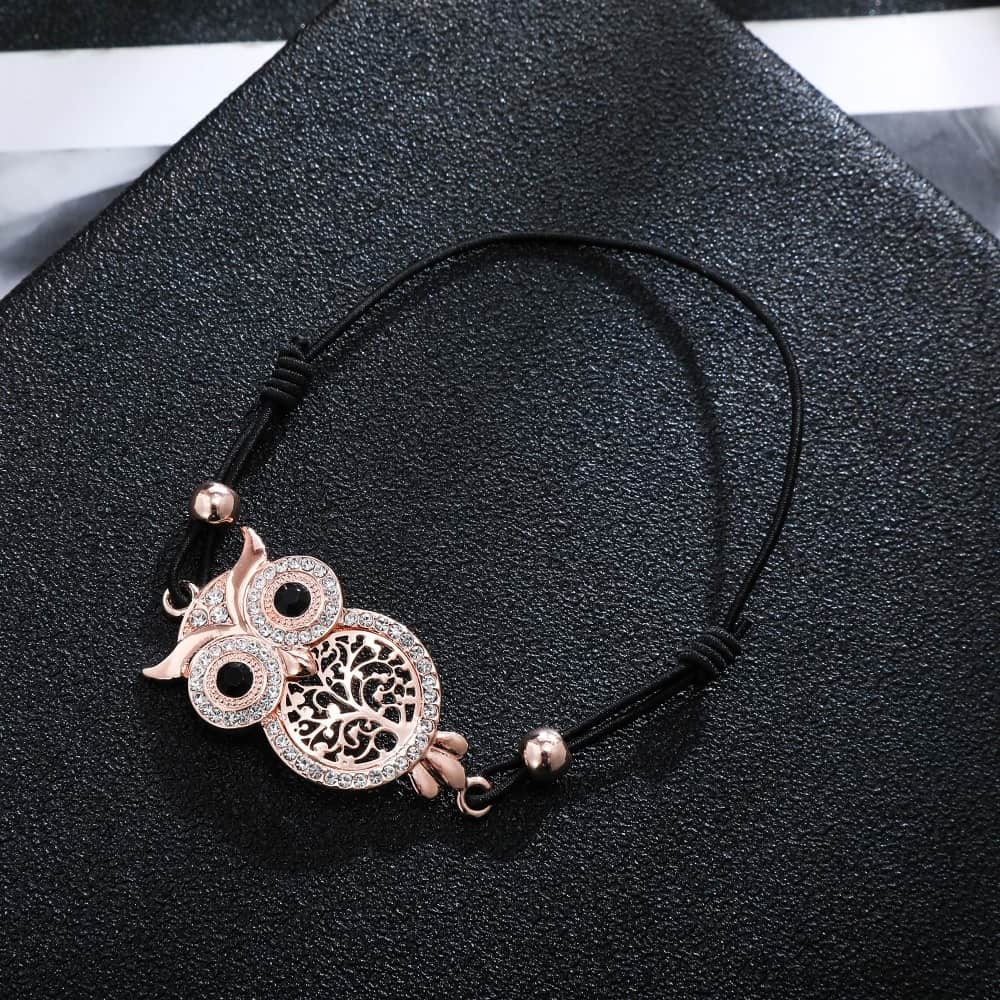 Bracelet Arbre de Vie Chouette