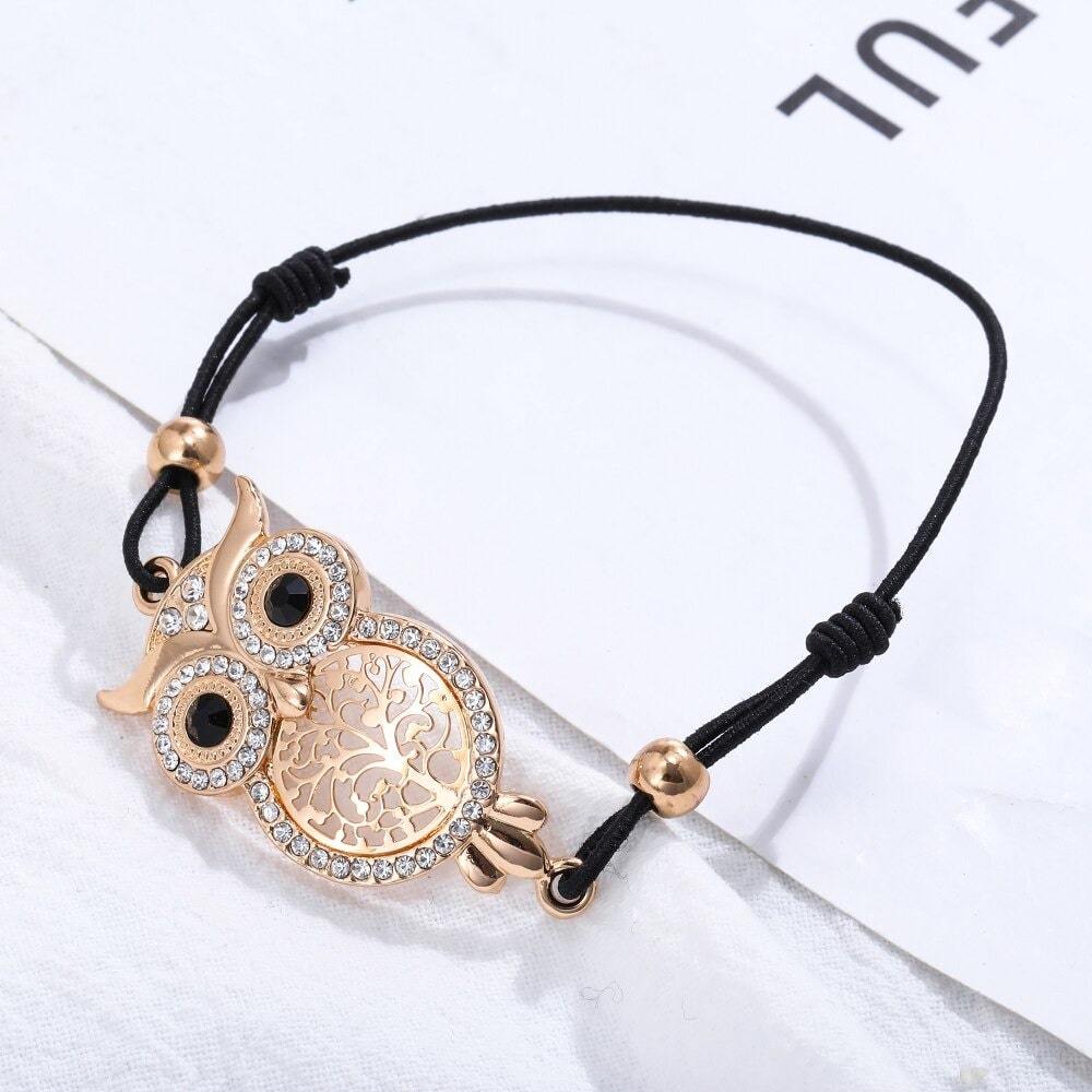 Bracelet Chouette doré