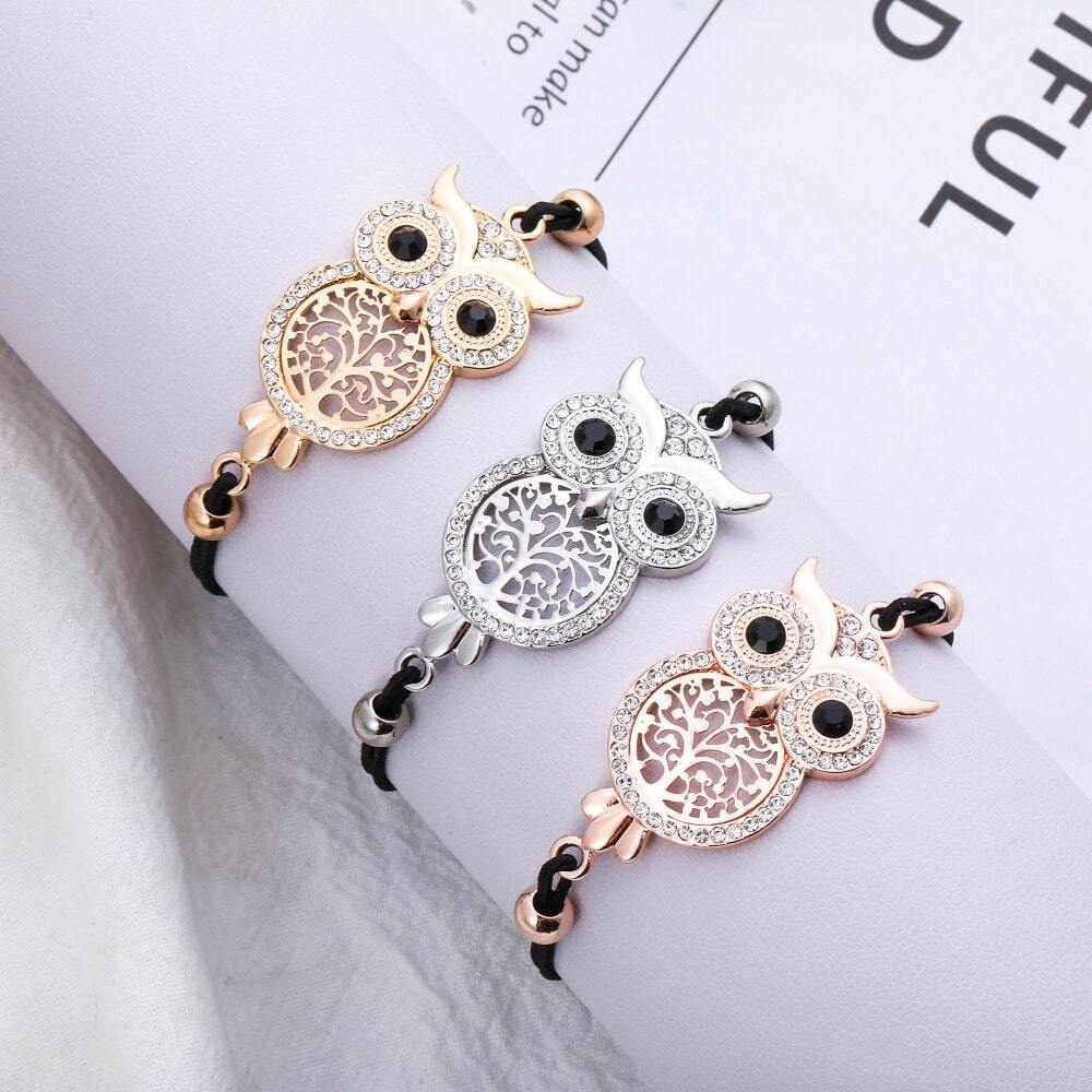 Bracelet Chouette arbre de vie