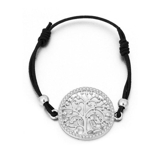 Bracelet Arbre de Vie Cordon argent