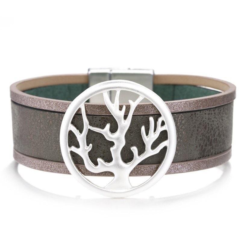 Bracelet Manchette femme Arbre de Vie