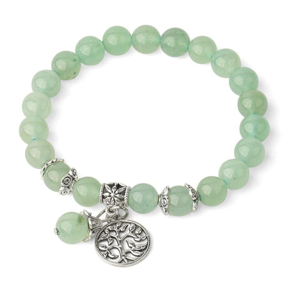 Bracelet Pierre Aventurine Verte