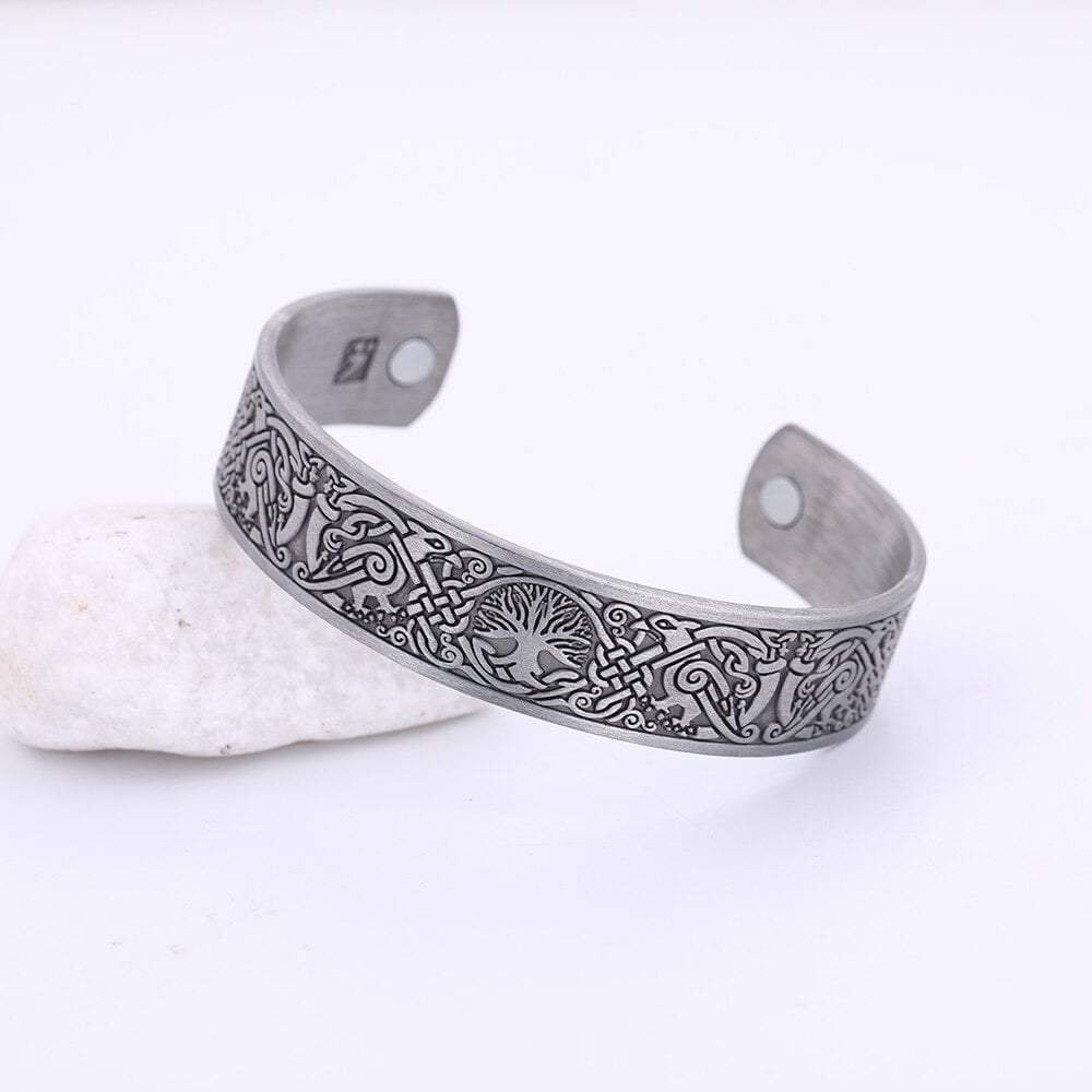Bracelet Manchette Viknig Yggdrasil