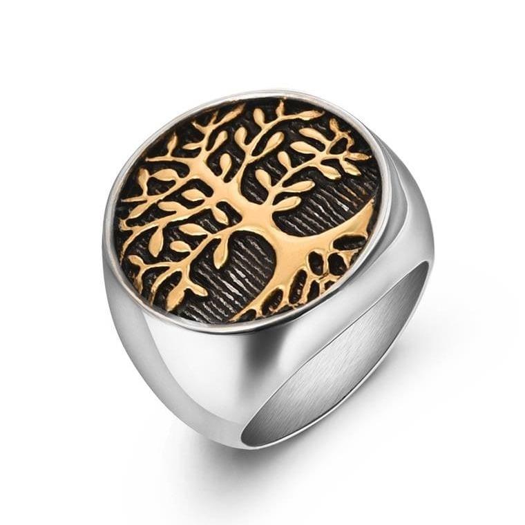 Chevalière Arbre de Vie Homme